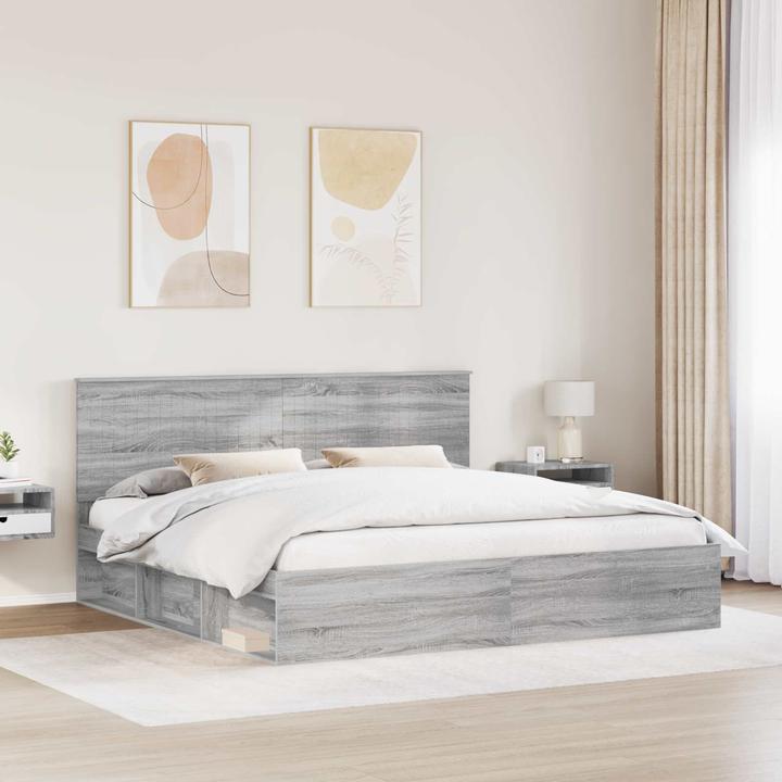 Image du produit vidaXL Moderner Bettrahmen (200 x 200 cm)