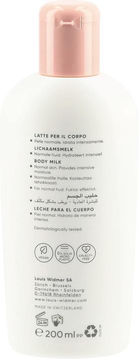 Image du produit Widmer Louis Körpermilch ohne Parfum 200 ml (Lait pour le corps, 200 ml)