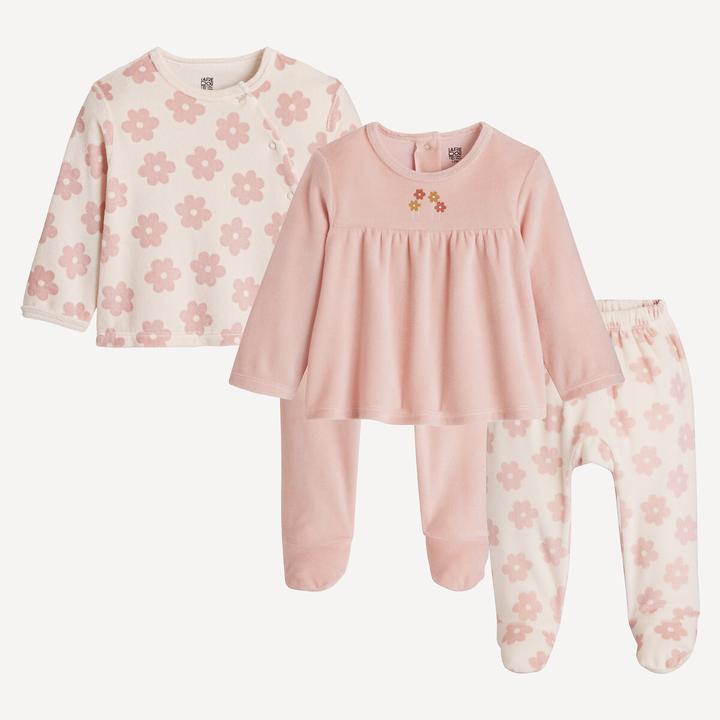 Produktbild La Redoute Collections 2er-Pack Samt-Pyjamas (68)