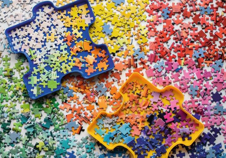 Produktbild Ravensburger Viele bunte Puzzleteile (1000 Teile)