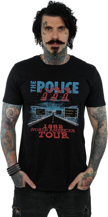 Immagine prodotto The Police North American Tour V2 Maglietta Uomo (4XL)