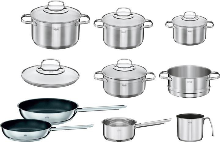 Image du produit Rösle Élégance (16 cm, Ensemble de casseroles et de poêles de cuisson, Acier inoxydable)
