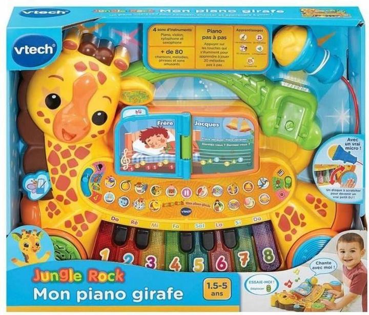 Actual product image VTech Fri Jungle Rock, Mon Piano Girafe (French)