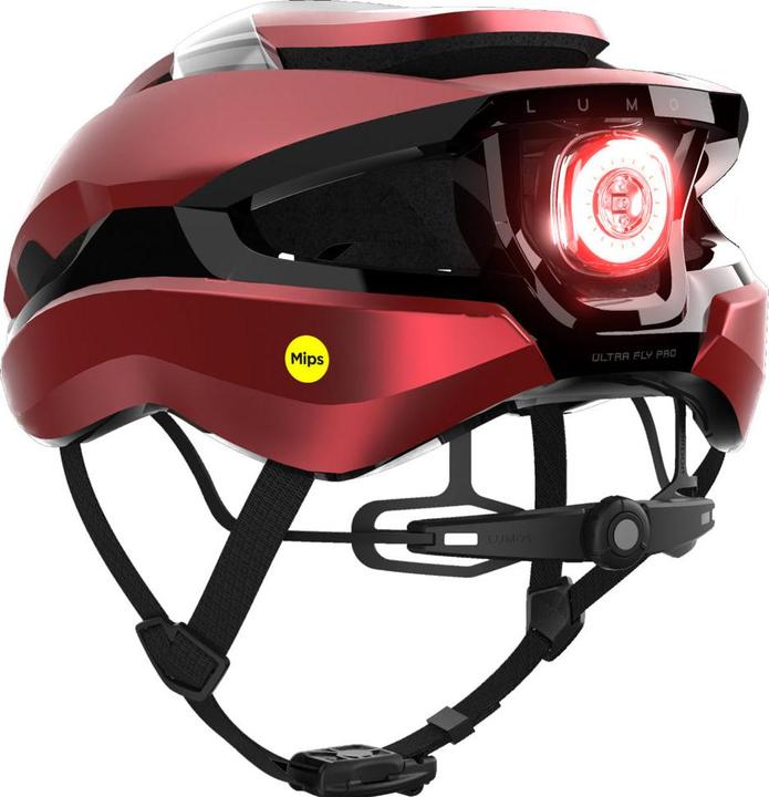 Produktbild Lumos Ultra Fly Pro Mips + Firefly - daredevil red (54 - 61 cm)