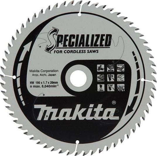 Produktbild Makita CIRCULAR SAW BLADE 185X30X40T