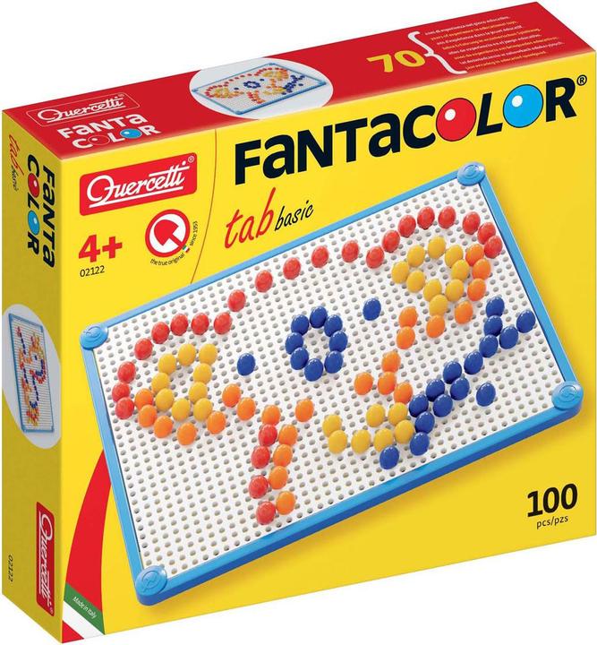 Productafbeelding Quercetti Plug-in Mozaïek 100 pinnen