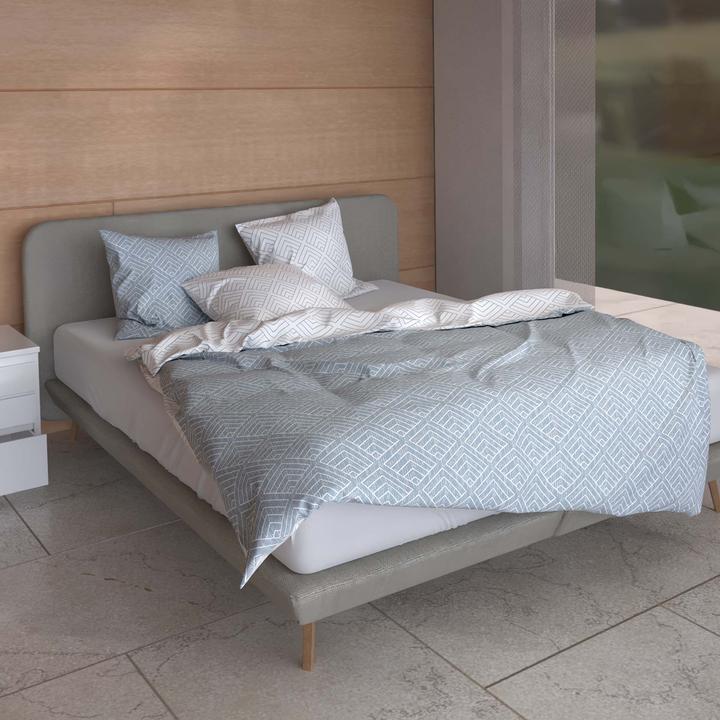 Image du produit Lotus Bettwaren Création Bettwäsche Satin Lorin (Housse de couette, 160 x 210 cm)