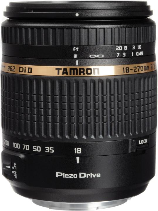 Immagine prodotto Tamron AF 18-270mm, f/3,5-6,3 Di II VC PZD, Canon EF-S (Canon EF-S, APS-C / DX)