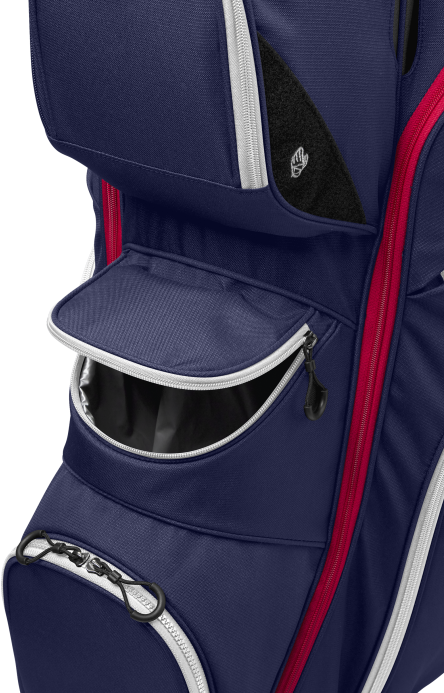 Actual product image Wilson - iLock Cart Bag - Navy/White/Red