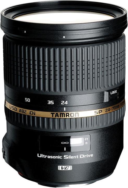 Image du produit Tamron SP 24-70mm f/2.8 Di VC USD (IF), Canon (Canon EF, Plein format)