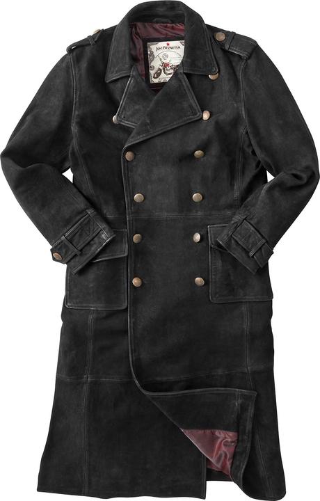 Actual product image Joe Browns Suede Double Breasted Military Coat (XL)