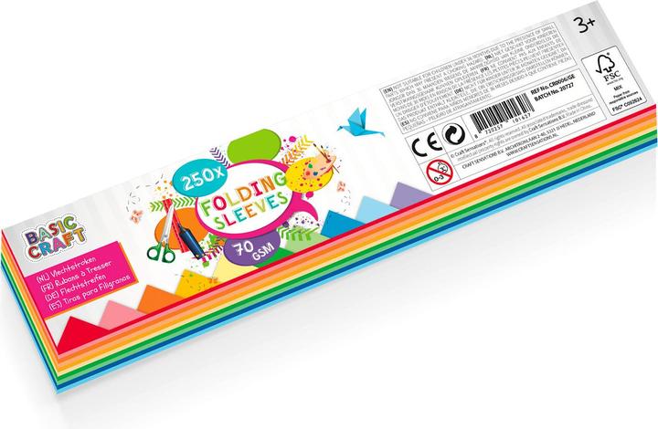 Immagine prodotto Grafix Strisce di stelle colorate, 250 pezzi