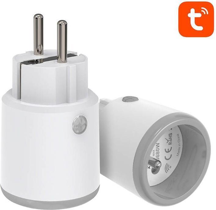 Productafbeelding Neo Slimme Stekker WiFi NAS-WR15W Tuya 16A FR