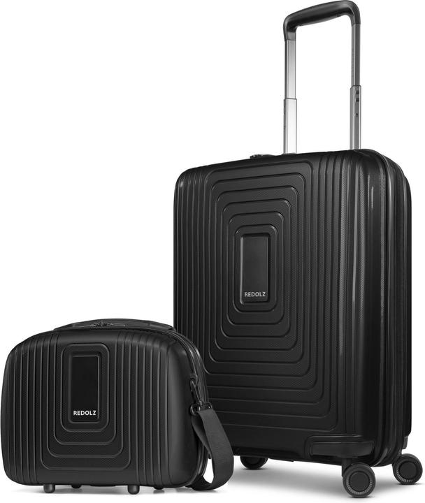 Actual product image Redolz Essentials 14 Bundle cabin trolley with stretch fold & beauty case 2 pcs. (60 l)
