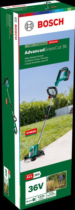 Productafbeelding Bosch Home & Garden Geavanceerd Grasmaaien 36 (Onkruidverdelgers)
