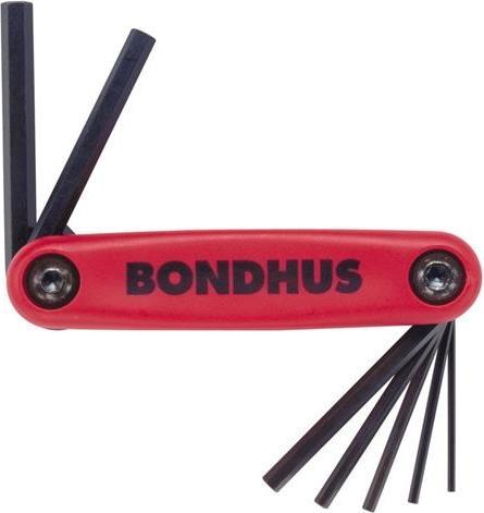 Actual product image Bondhus Hexagon socket set 1.5 - 6 - special handles (7 pcs.)