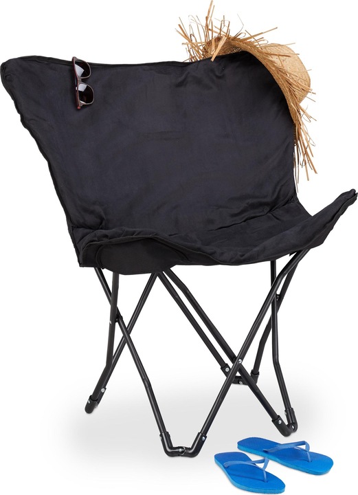Immagine prodotto Relaxdays Butterfly chair pieghevole