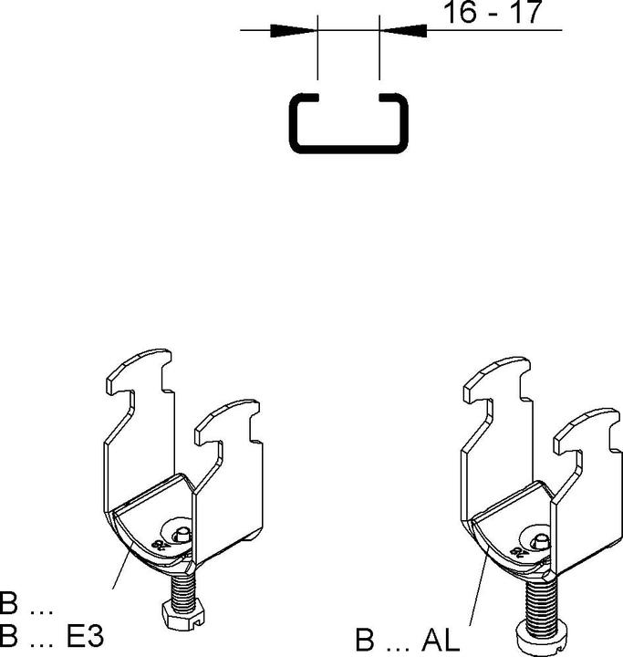 Produktbild Niedax Bügelschelle