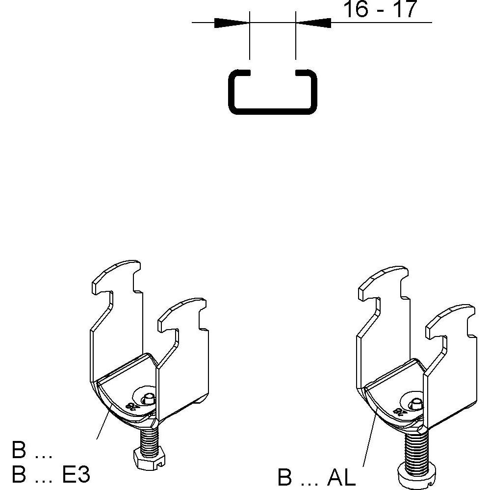 Thumbnail - Niedax, Kabelhalter, Bügelschelle