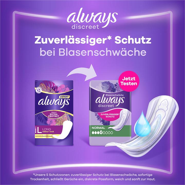 Immagine prodotto Always Expert Daily Extra Protect (60 x, Fodere per mutande)