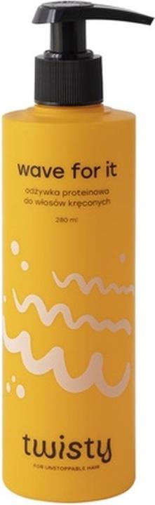 Actual product image Twisty Wave For It odżywka proteinowa do włosów kręconych 280ml (280 ml)