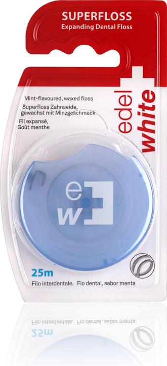 Actual product image Edel + White Expanding Superfloss Dental Floss 25m (25 m)