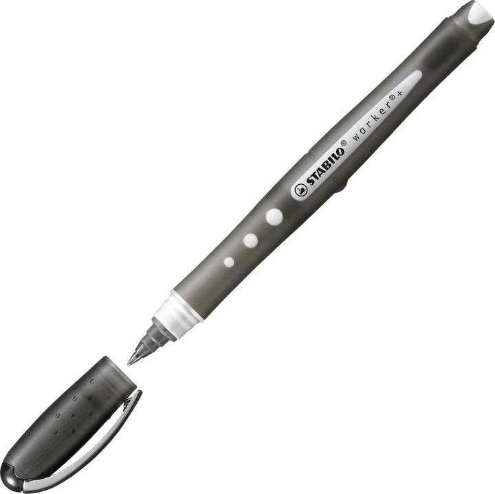 Actual product image STABILO Worker+ Color, 1 bli. Black (Black, 1 x)