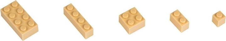 Image du produit Q-Bricks Blocs de construction Unicolor jaune sable