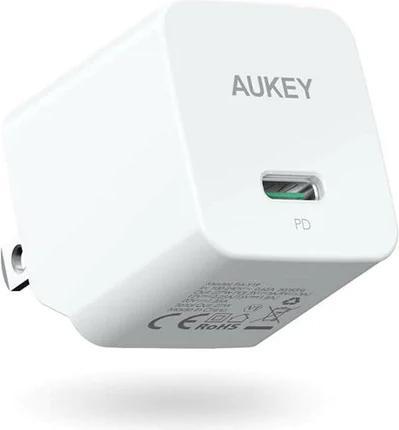 Aukey PA-Y20S Bianco per interni (20 W, 1 porzione)