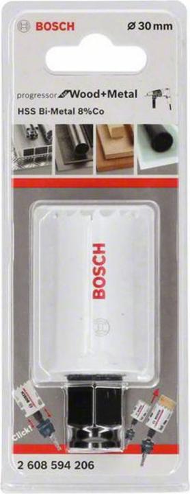 Image du produit Bosch Professional Zubehör Scie cloche Progressor for Wood and Metal, 30 mm (30 mm)