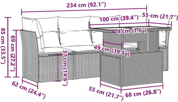 Produktbild vidaXL Elise