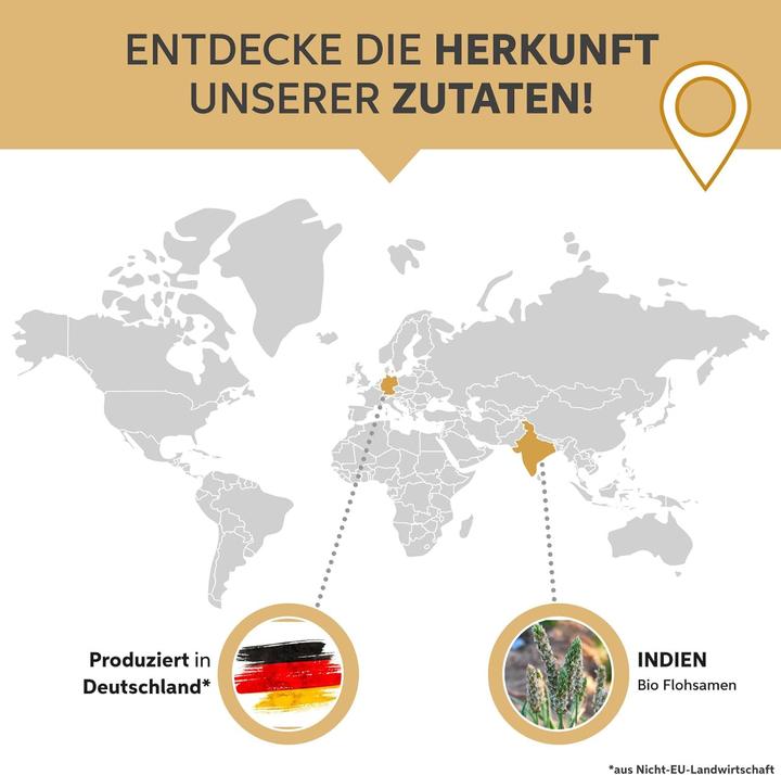 Produktbild Eltabia Bio Flohsamenschalen (200 Stück, Pulver, 200 g)