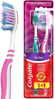 Colgate ZigZag Interdental Cleaning 2 Medium Toothbrush Interdental Cleaning 1 1 (Medium, 2x)