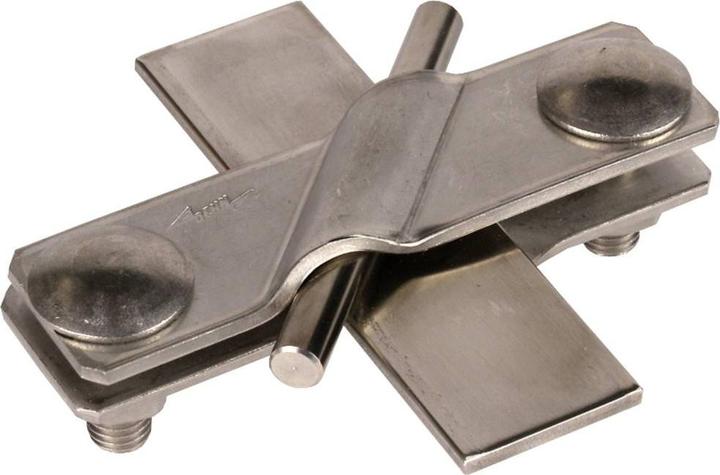 Dehn SV-Klemme NIRO (V4A) f. Fl 40/40mm-Rd 7- 308329