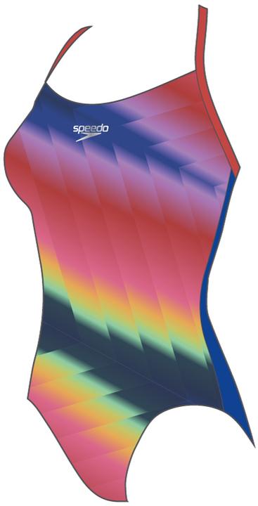 Produktbild Speedo Allover Fixed Crossback (34, 38)
