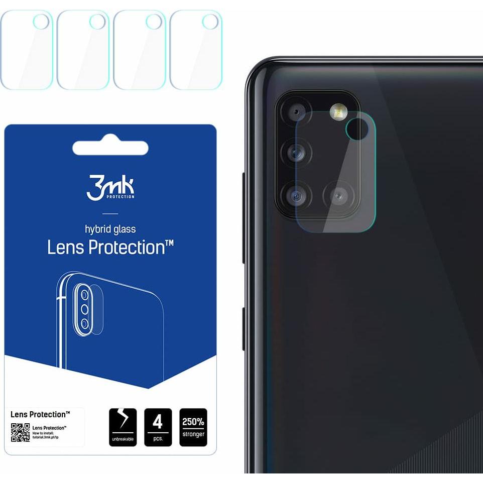 3MK Lens Protection do Samsung Galaxy A31 (1 Stück, Samsung Galaxy A31), Smartphone Schutzfolie