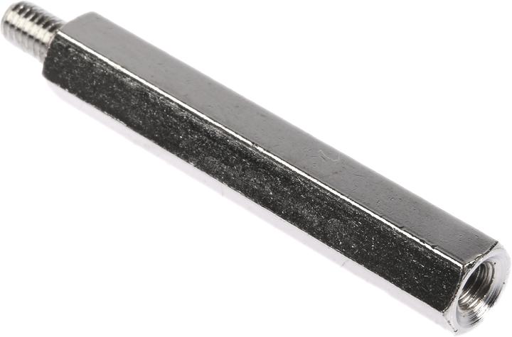 Produktbild RS PRO Steel Hex. Threaded Spacer M6x60mm
