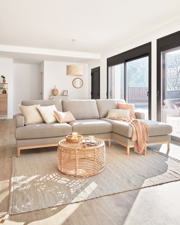 Actual product image Kave Home Mihaela (3-seater, Corner sofa)