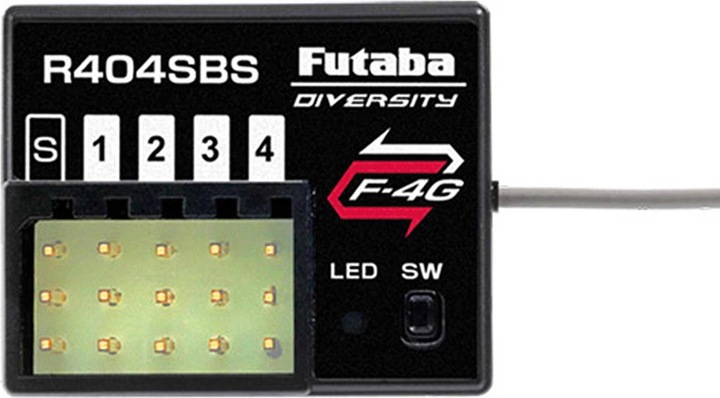 Image du produit Futaba T10PX F-4G 2.4 GHz+ R404SBS Car System