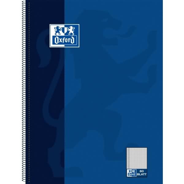 Produktbild Oxford Collegeblock (A4, Kariert, Harter Einband)
