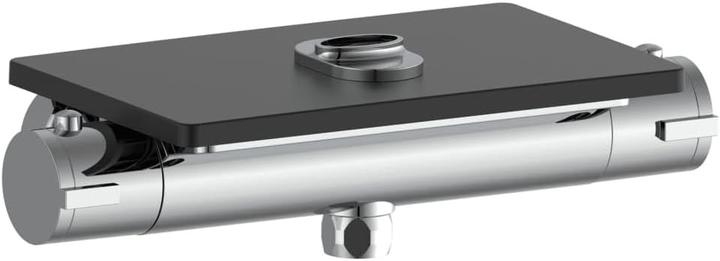 Produktbild Eisl Regendusche Bad GRANDE VITA Überkopfbrause-Set Schwarz Thermostat Duschsystem Regenbrause DX1103CST