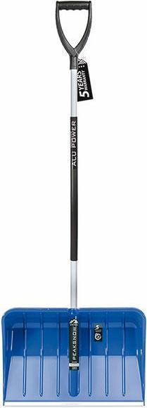 Actual product image M.A.T. Group Snow shovel with D-shaped handle, shovel WxH 540 x 370 mm, with aluminium shaft.