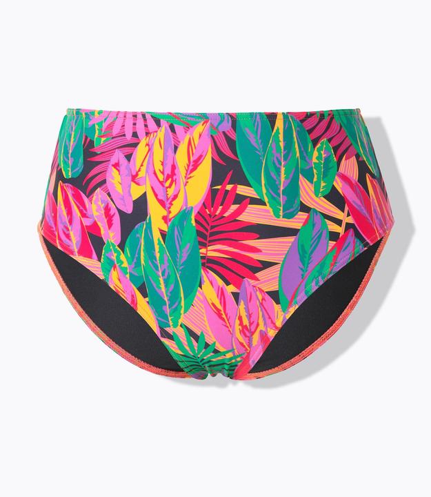 Image du produit Studio Untold Bas de bikini, shorty taille haute, imprimé jungle (54)