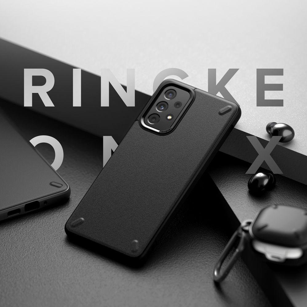 Thumbnail - Ringke Onyx durable cover for Samsung Galaxy A73 dark blue (Samsung Galaxy A73 5G), Smartphone Hülle, Blau