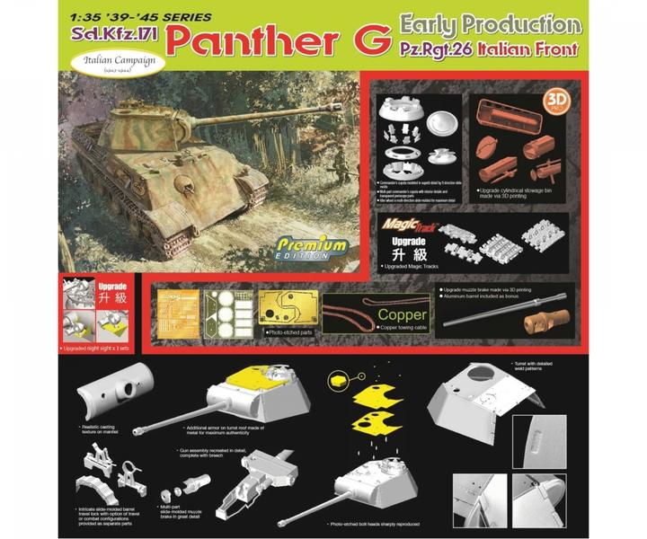 Produktbild 1:35 Sd.Kfz.171PantherG EarlyProd.Italia