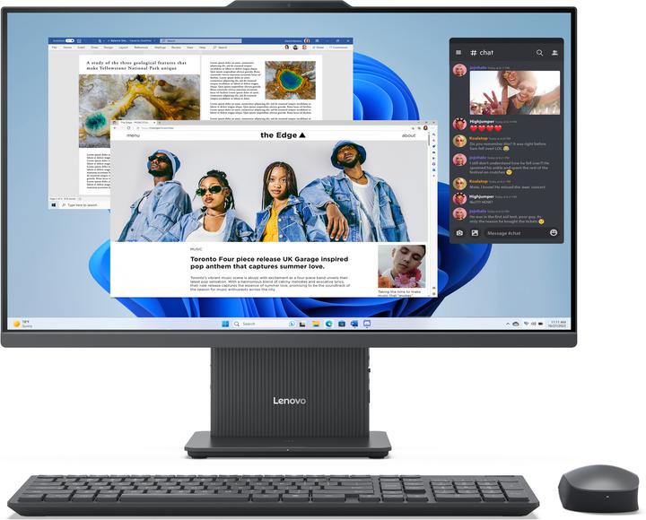 Actual product image Lenovo IdeaCentre AIO 27" (Intel Core i5-13420H, 32 GB, 1000 GB, Intel UHD Graphics)