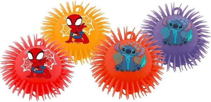 Simba John Pufferball Disney Stitch / Spidey 17cm 4fach sortiert