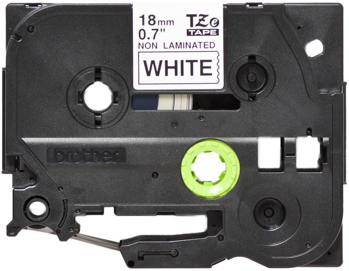Produktbild Brother Beschriftungsband TZe-N241 Schwarz auf Weiss (1.80 cm, Weiss)