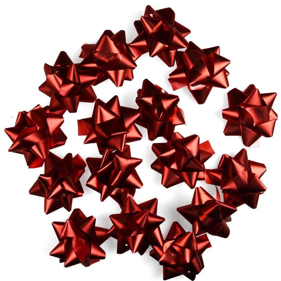 Arpex, Confezione regalo, Selbstklebende rote Schleifen 16 Stk (16x)