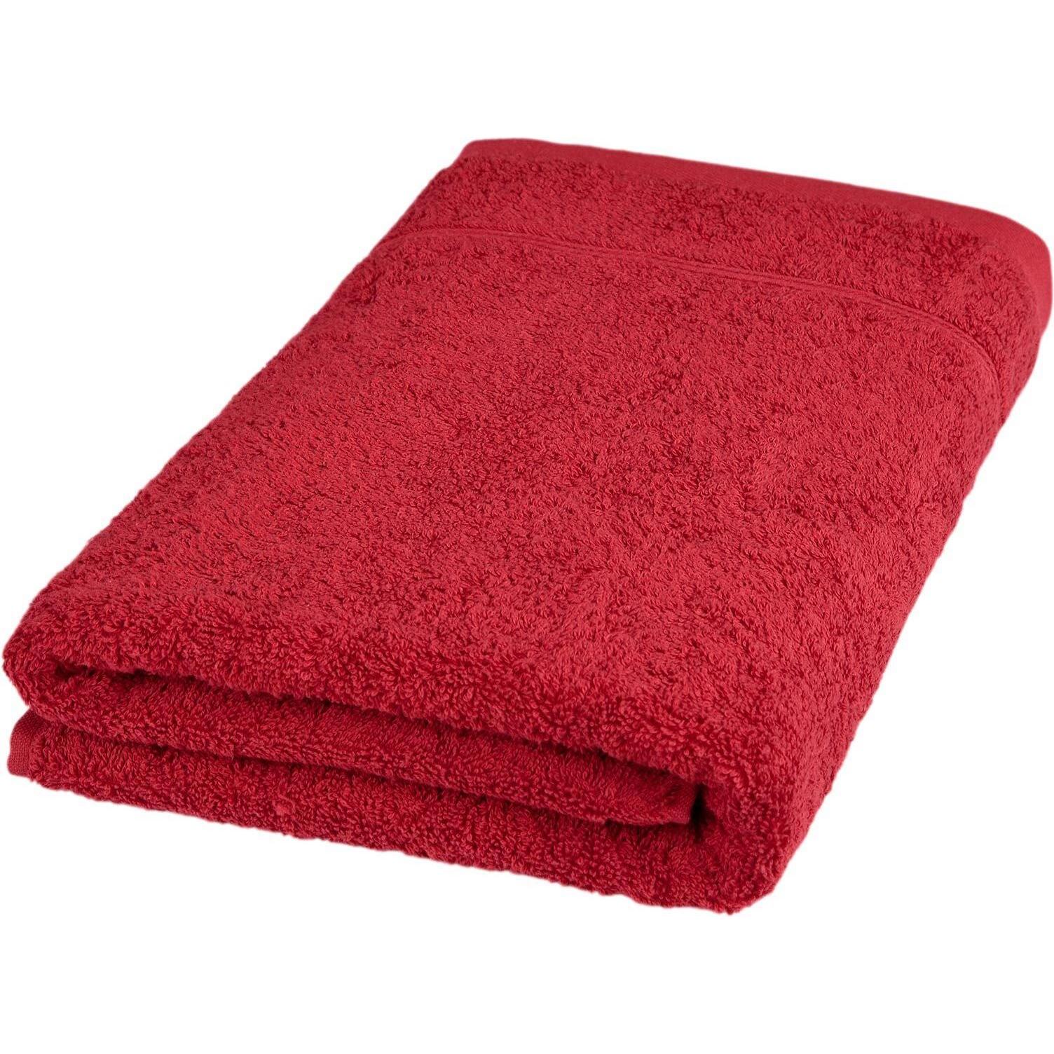 Ross, Frotteewäsche, Uni-Walk Handtücher Rubin